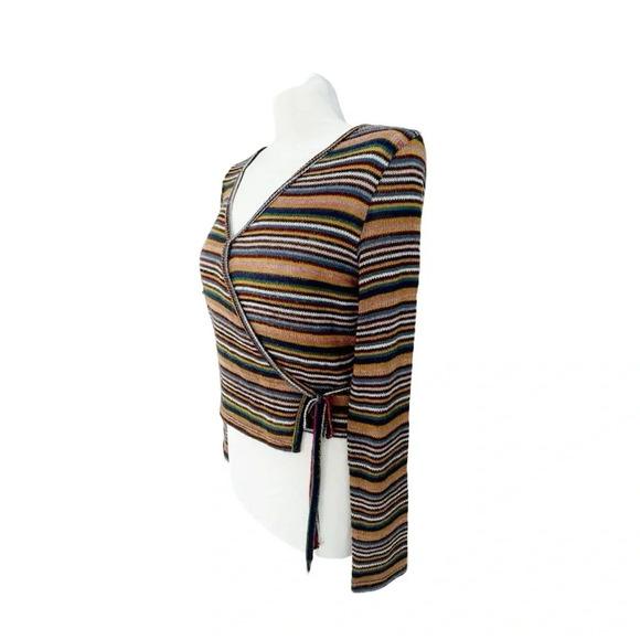 Live In The Moment || Multi Wrap Sweater Knit M - Picture 5 of 6